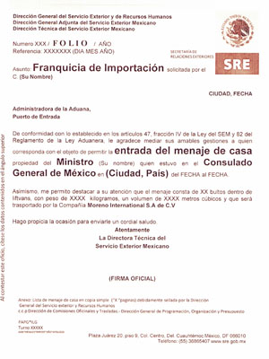 Franquicia de Importacion